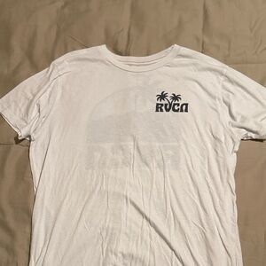 RVCA White Short Sleeve Tee